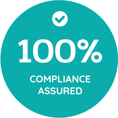 100% compliance assured